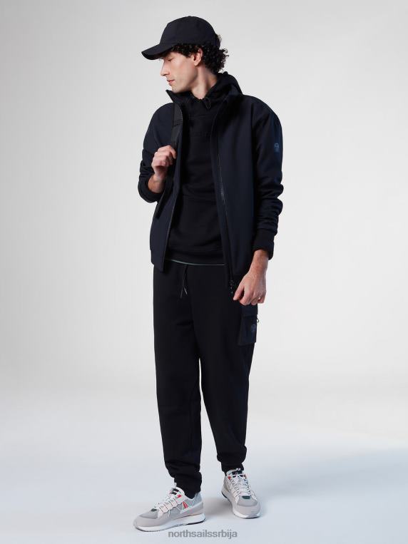 морнарска јакна тецх црн одећу мушкарци PDV4J61 North Sails
