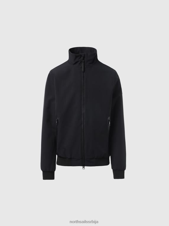 морнарска јакна тецх црн одећу мушкарци PDV4J61 North Sails