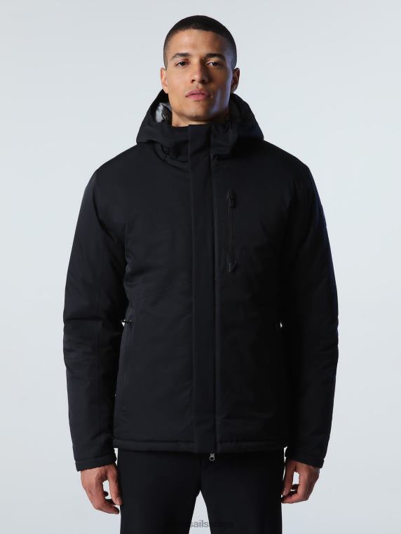 адмирал јакна црн одећу мушкарци PDV4J758 North Sails