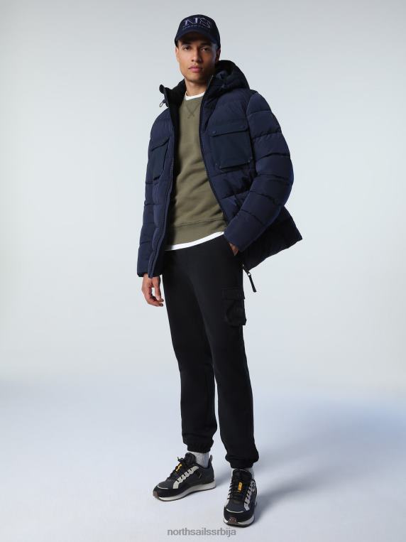 моффен јакна Морнарско плаво одећу мушкарци PDV4J850 North Sails