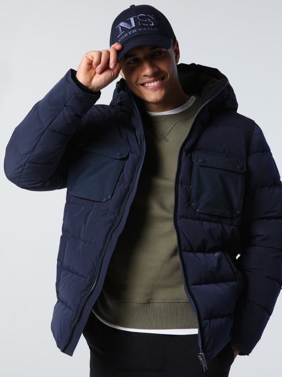 моффен јакна Морнарско плаво одећу мушкарци PDV4J850 North Sails