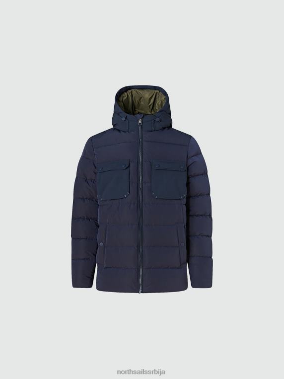 моффен јакна Морнарско плаво одећу мушкарци PDV4J850 North Sails