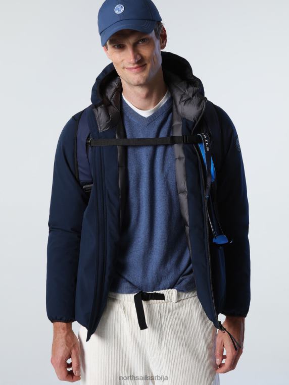 хобарт јакна Морнарско плаво одећу мушкарци PDV4J857 North Sails