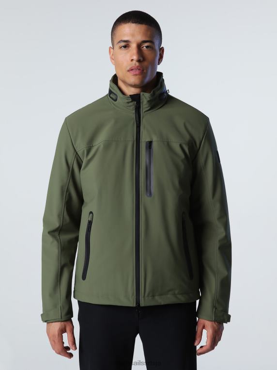 тецх јакна бронзано зелена одећу мушкарци PDV4J862 North Sails