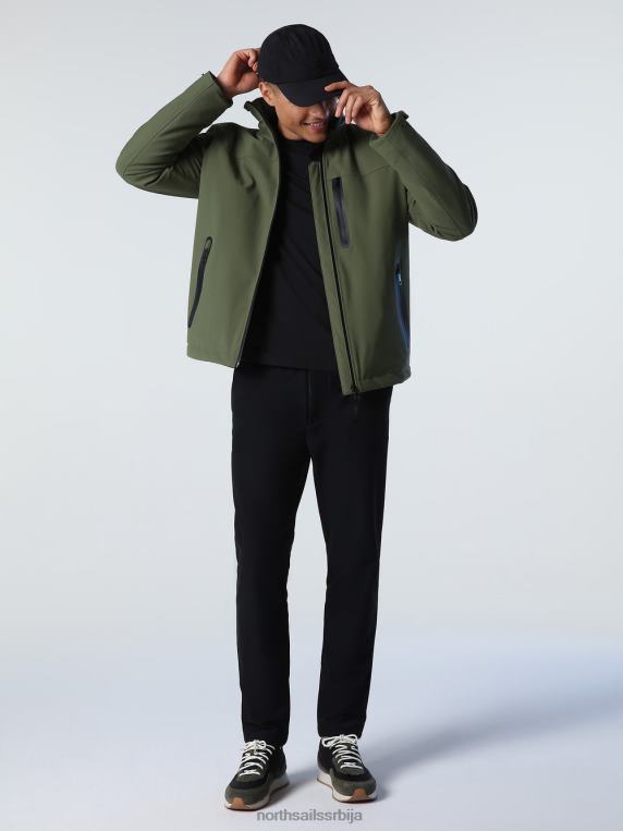 тецх јакна бронзано зелена одећу мушкарци PDV4J862 North Sails
