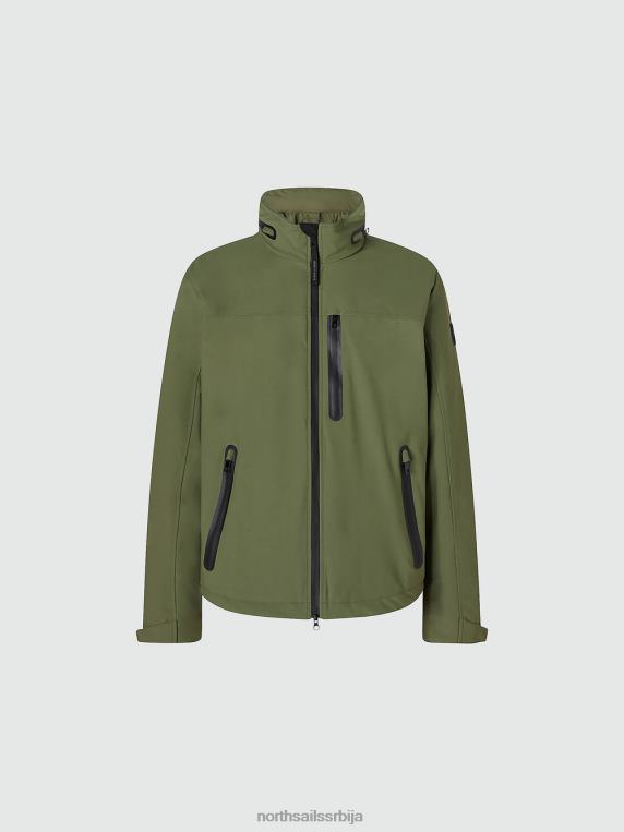 тецх јакна бронзано зелена одећу мушкарци PDV4J862 North Sails