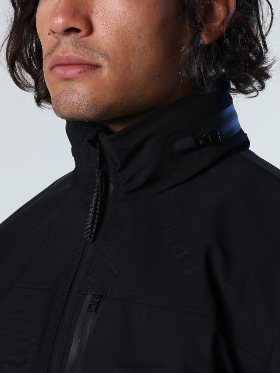тецх јакна црн одећу мушкарци PDV4J865 North Sails