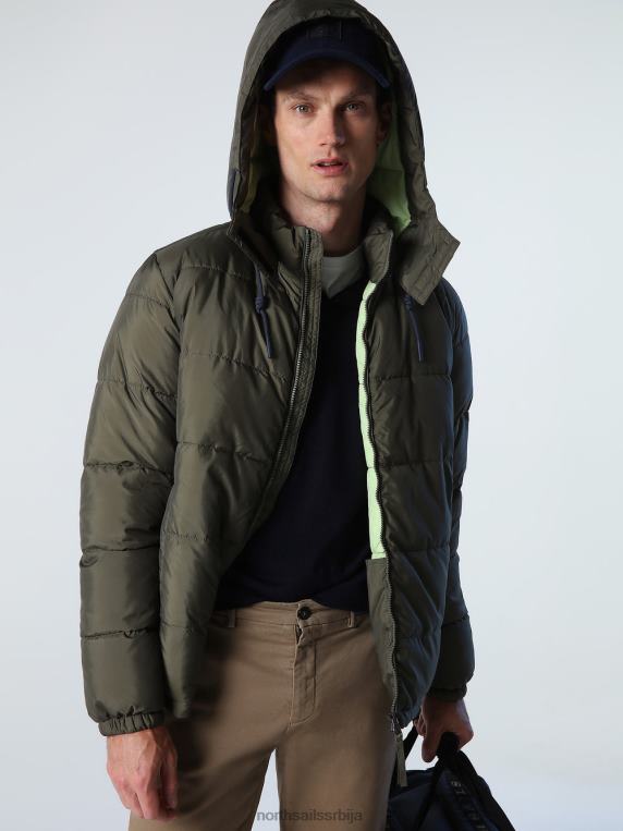 стара јакна бршљан зелен одећу мушкарци PDV4J956 North Sails