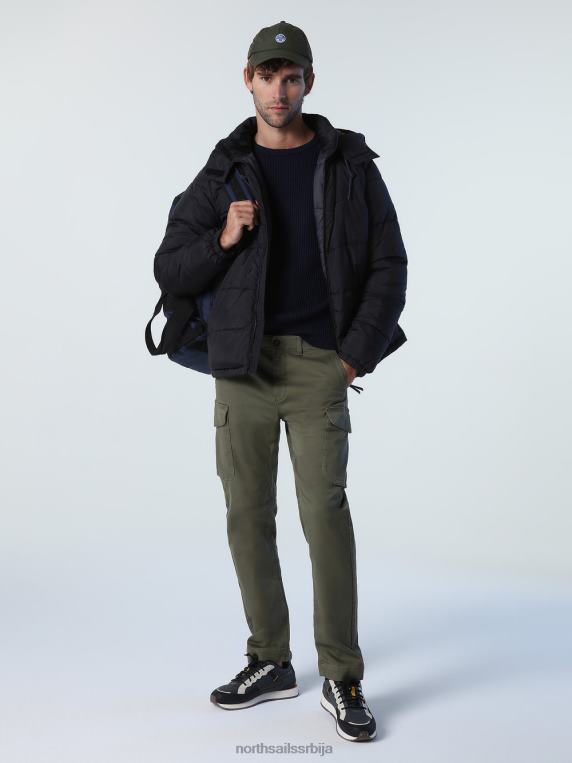 стара јакна црн одећу мушкарци PDV4J959 North Sails