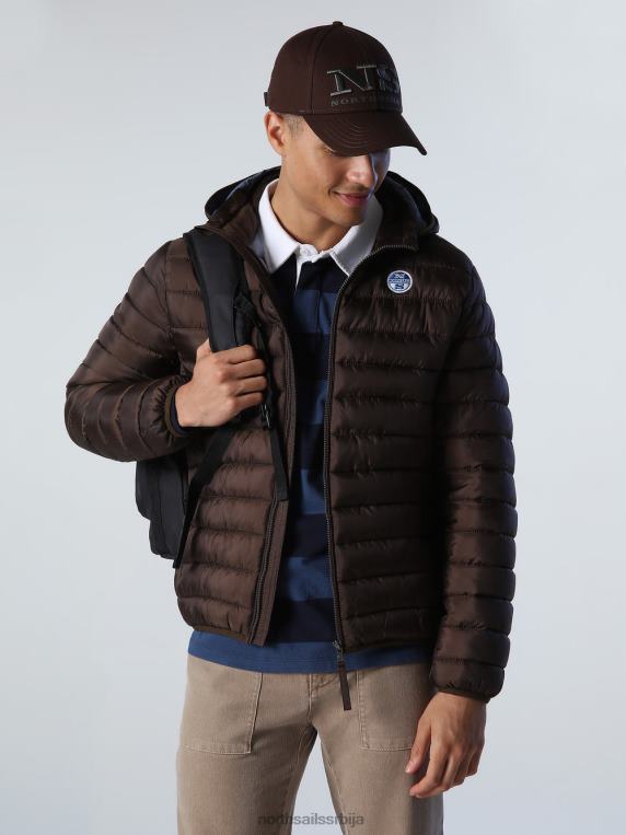 ские пуффер јакна какао одећу мушкарци PDV4J961 North Sails