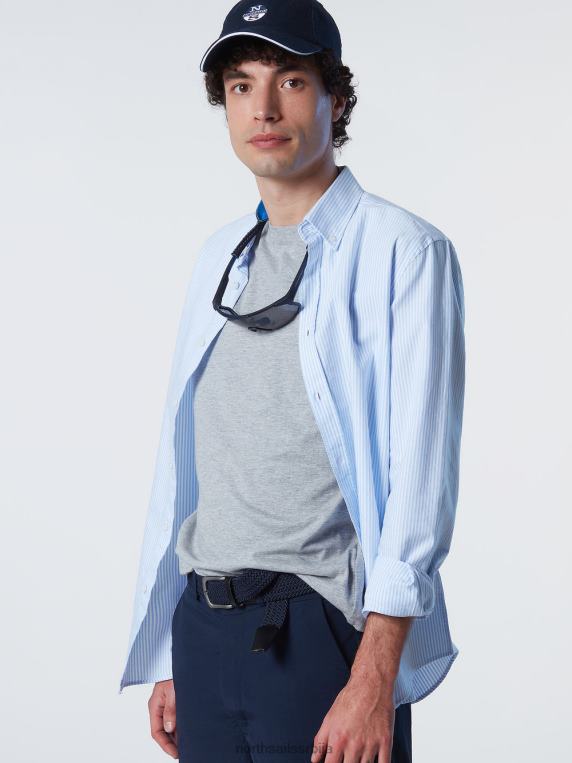 пругаста мајица комбинација 1 одећу мушкарци PDV4J238 North Sails