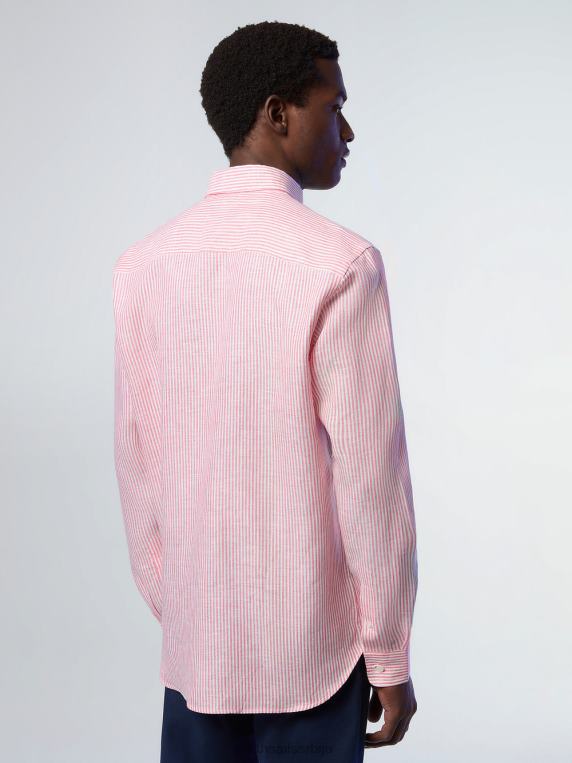 пругаста ланена кошуља комбинација 2 одећу мушкарци PDV4J230 North Sails