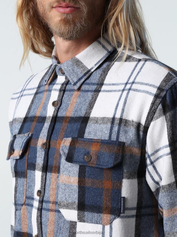 тешка фланелска кошуља комбинација 2 одећу мушкарци PDV4J747 North Sails