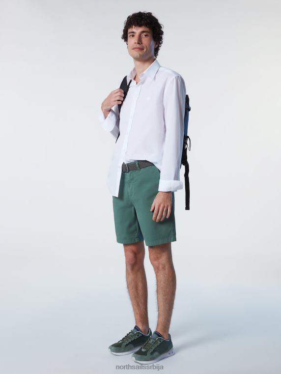 кошуља од поплина бео одећу мушкарци PDV4J204 North Sails