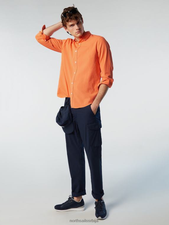 кошуља од габардина диња одећу мушкарци PDV4J205 North Sails