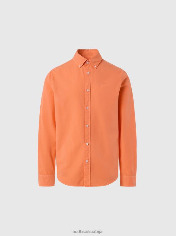 кошуља од габардина диња одећу мушкарци PDV4J205 North Sails