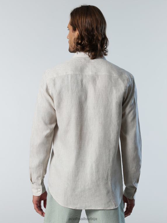 ланена кошуља голубица одећу мушкарци PDV4J225 North Sails