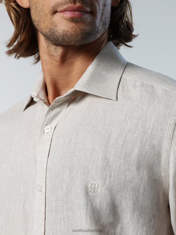 ланена кошуља голубица одећу мушкарци PDV4J225 North Sails