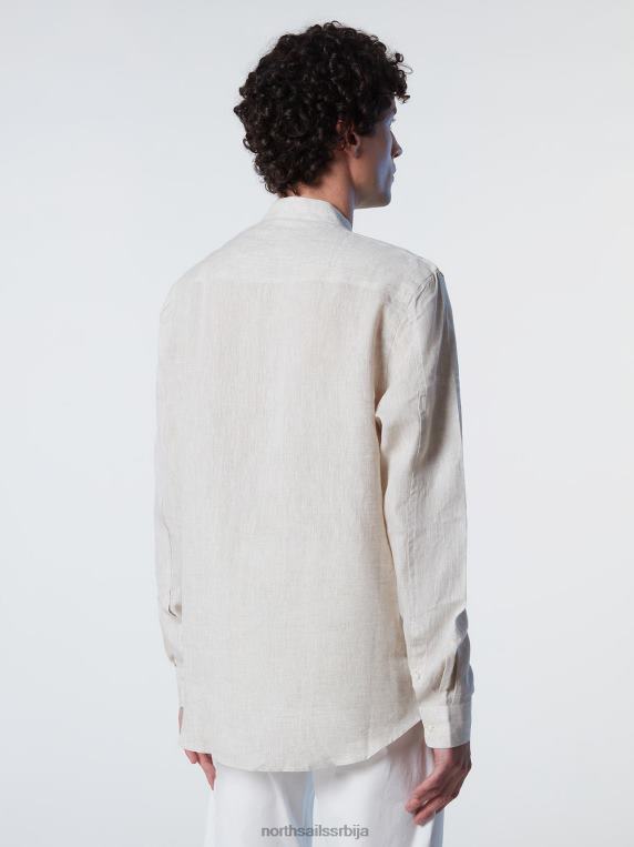 кошуља са крагном од мандарине голубица одећу мушкарци PDV4J234 North Sails