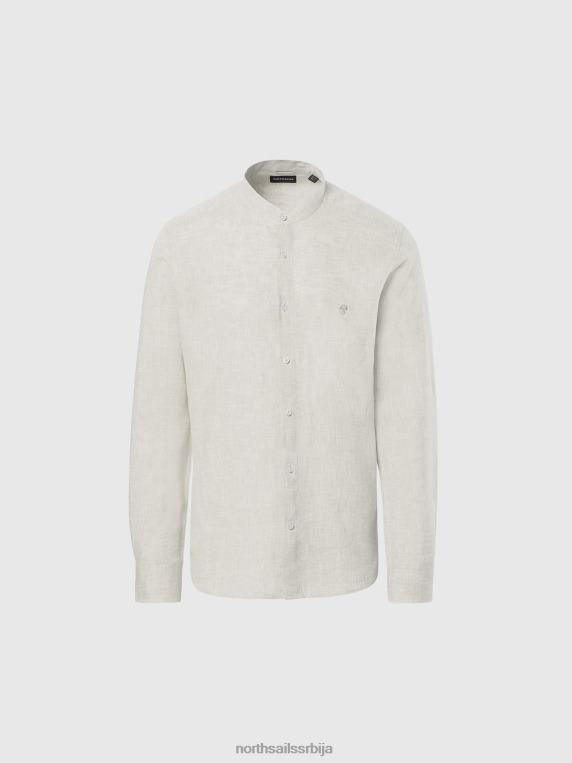 кошуља са крагном од мандарине голубица одећу мушкарци PDV4J234 North Sails