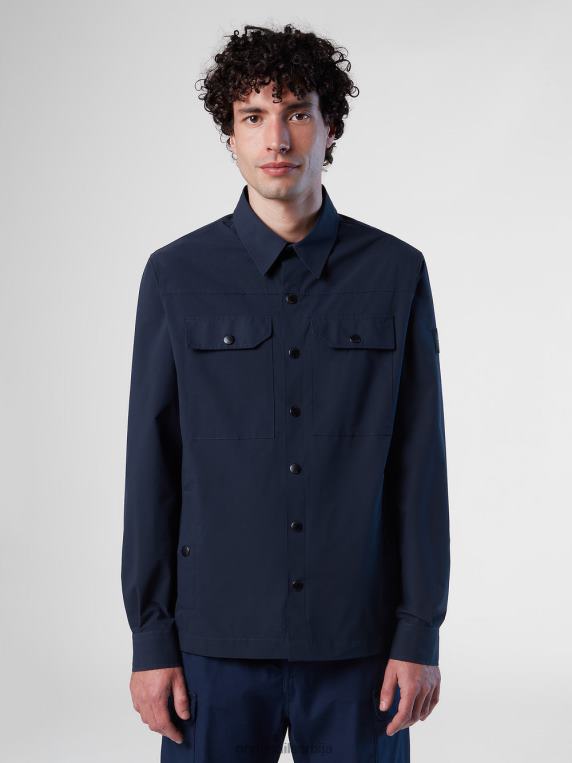 довндрифт мајица Морнарско плаво одећу мушкарци PDV4J39 North Sails