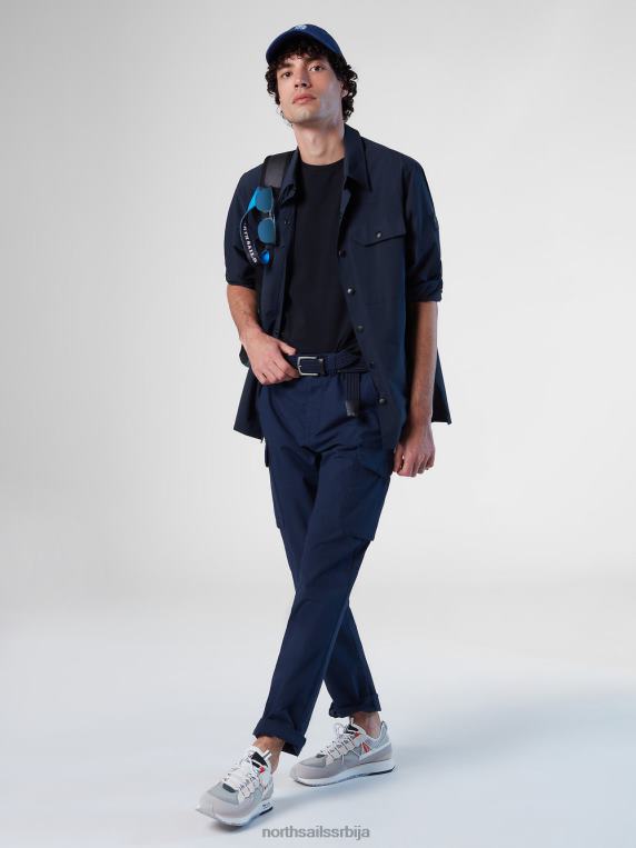 довндрифт мајица Морнарско плаво одећу мушкарци PDV4J39 North Sails