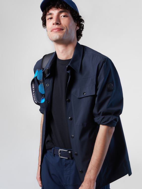 довндрифт мајица Морнарско плаво одећу мушкарци PDV4J39 North Sails