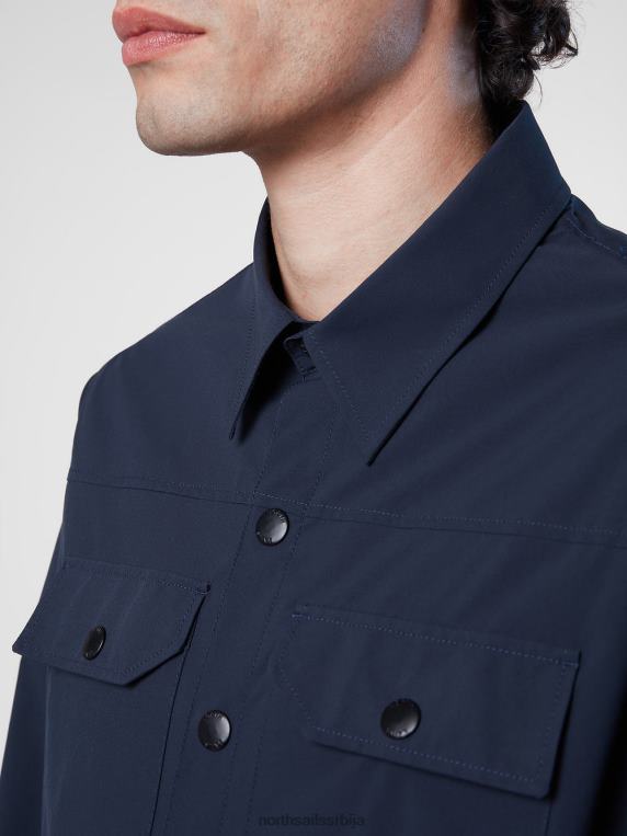 довндрифт мајица Морнарско плаво одећу мушкарци PDV4J39 North Sails