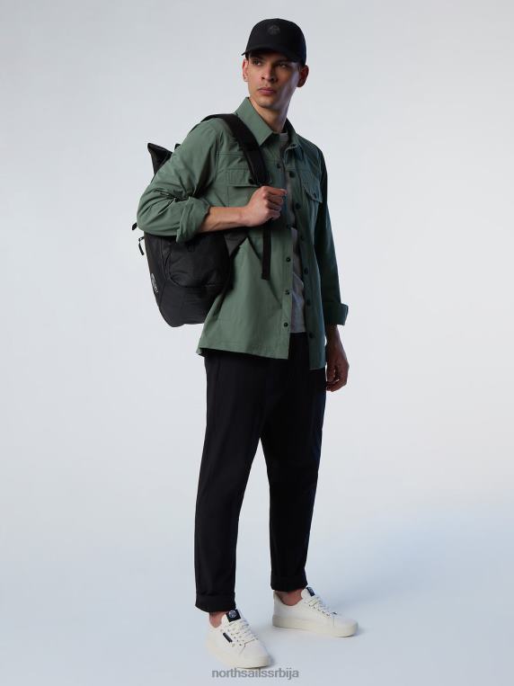 довндрифт мајица војнички зелени одећу мушкарци PDV4J40 North Sails