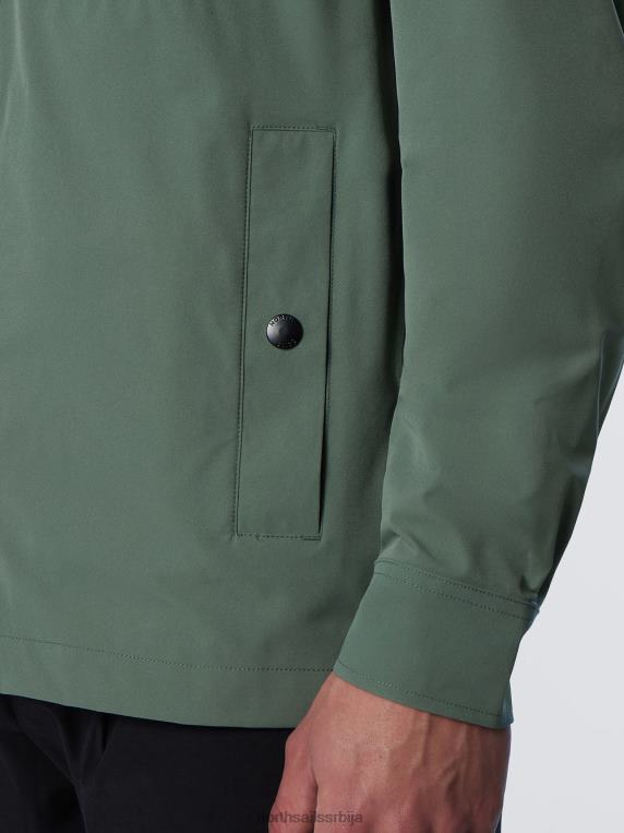 довндрифт мајица војнички зелени одећу мушкарци PDV4J40 North Sails