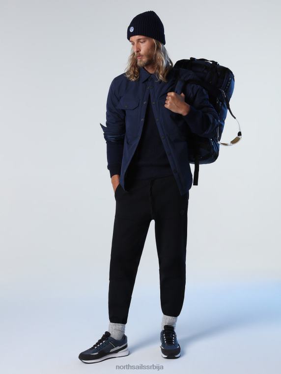 дефанзивна мајица Морнарско плаво одећу мушкарци PDV4J975 North Sails