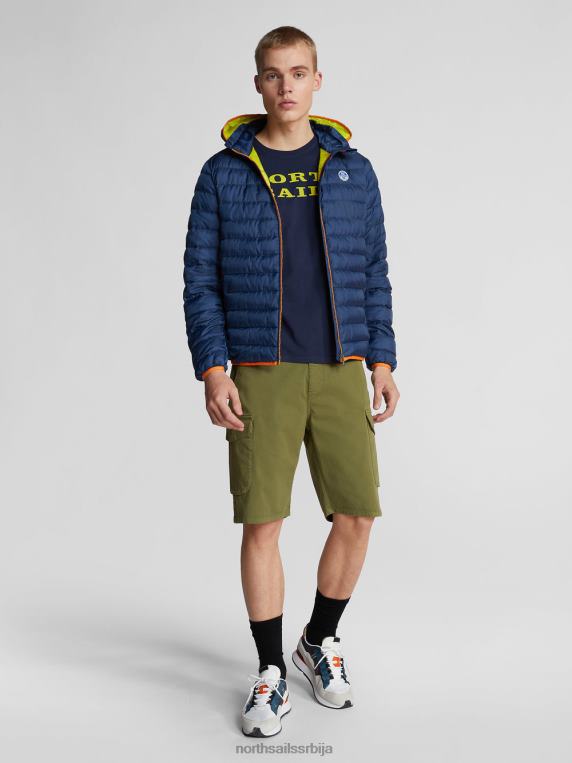 габардин карго шорц рангер 1937 маслинасто зелена одећу мушкарци PDV4J1084 North Sails