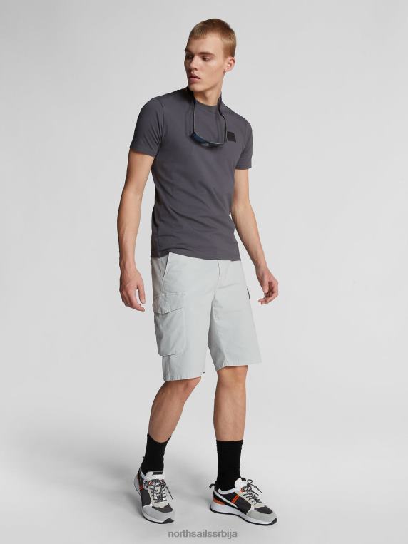карго шорц ренџер од поплина 1937 сивољубичаста одећу мушкарци PDV4J1170 North Sails