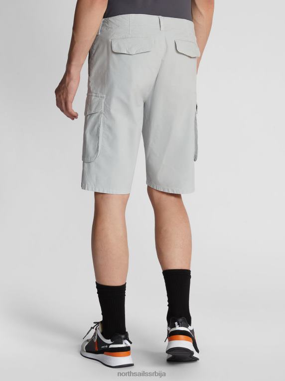 карго шорц ренџер од поплина 1937 сивољубичаста одећу мушкарци PDV4J1170 North Sails