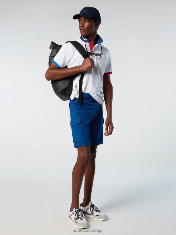 еко-поплин карго шорц океанско плаво одећу мушкарци PDV4J333 North Sails