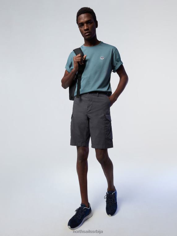 еко-поплин карго шорц асфалт одећу мушкарци PDV4J337 North Sails