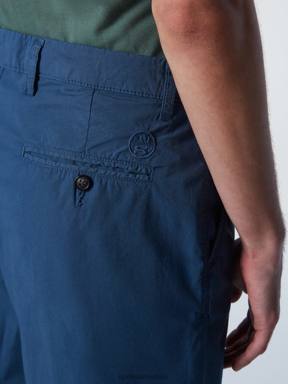 цхино шорц од органског памука тамни тексас одећу мушкарци PDV4J342 North Sails