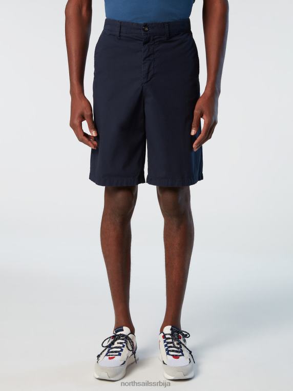 цхино шорц од органског памука Морнарско плаво одећу мушкарци PDV4J343 North Sails