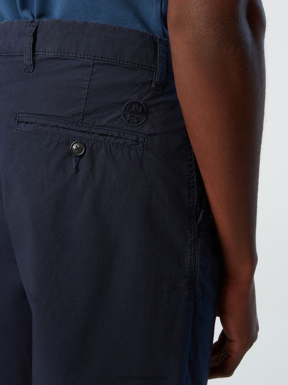 цхино шорц од органског памука Морнарско плаво одећу мушкарци PDV4J343 North Sails
