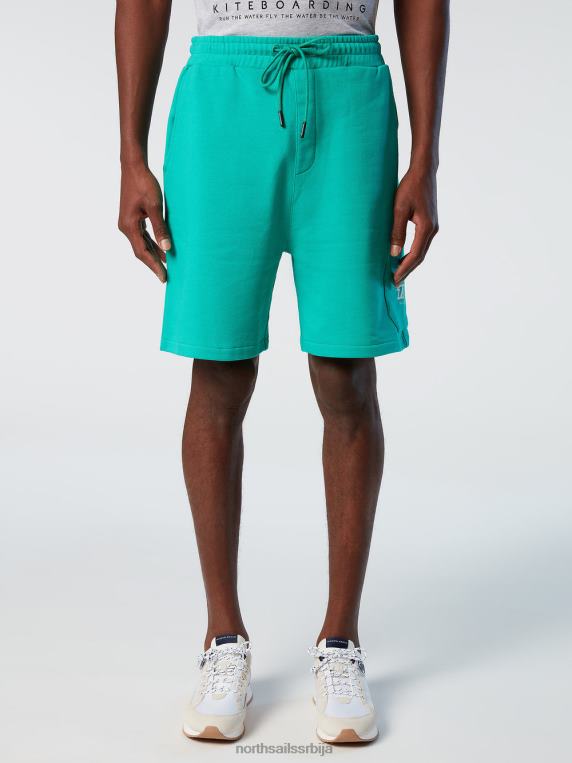 кратке тренирке зелен одећу мушкарци PDV4J345 North Sails