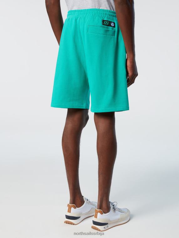 кратке тренирке зелен одећу мушкарци PDV4J345 North Sails