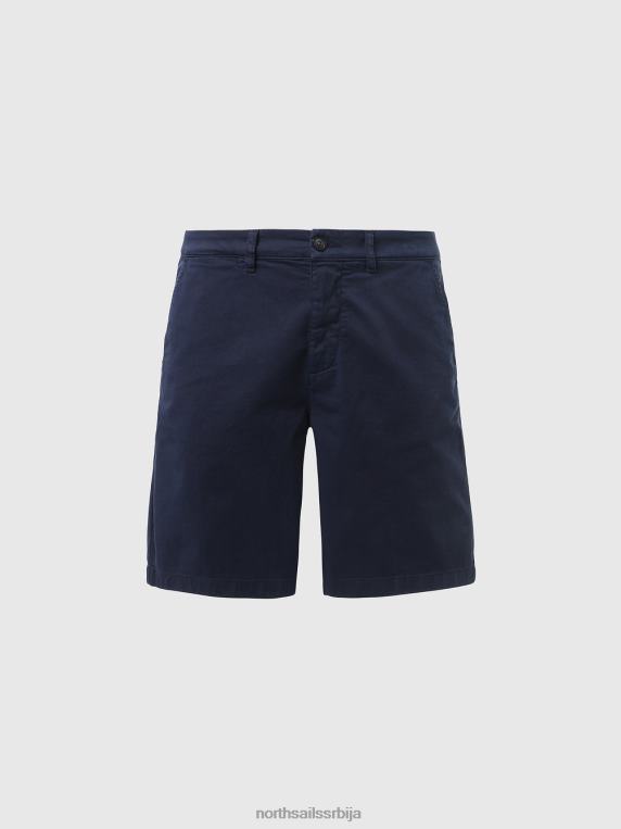 цхино шорц од органског памука Морнарско плаво одећу мушкарци PDV4J353 North Sails