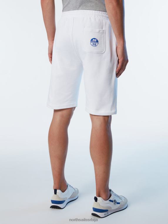 дукс са џепом са логотипом бео одећу мушкарци PDV4J357 North Sails