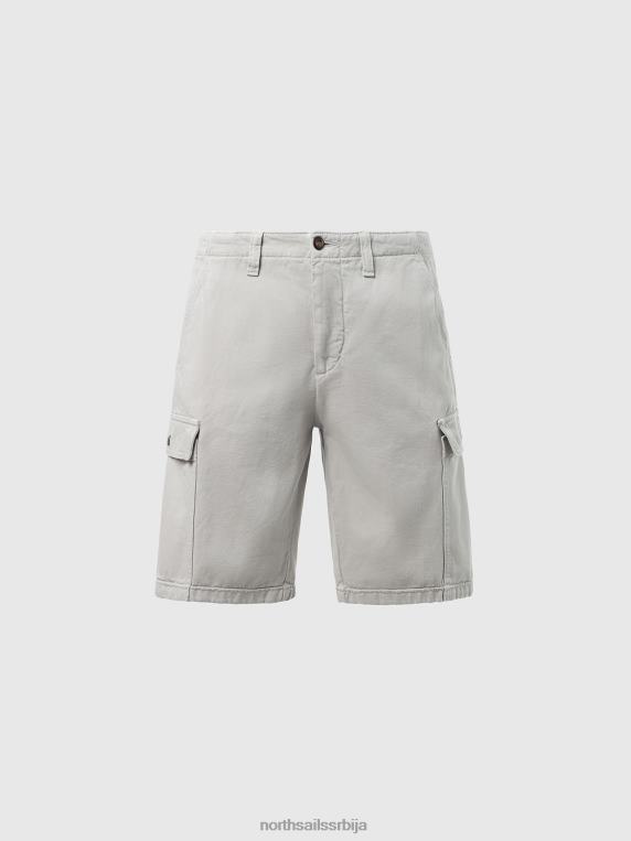 шортс од органског памука голубица одећу мушкарци PDV4J363 North Sails