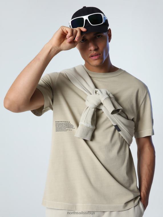 мајица са минералном бојом комбинација 2 одећу мушкарци PDV4J921 North Sails