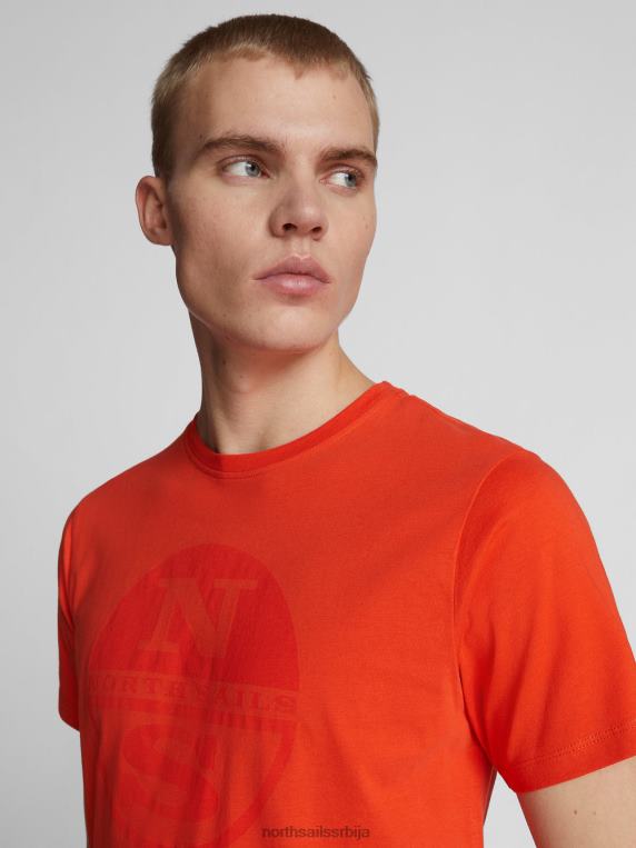 мајица са макси логом јастог одећу мушкарци PDV4J1128 North Sails