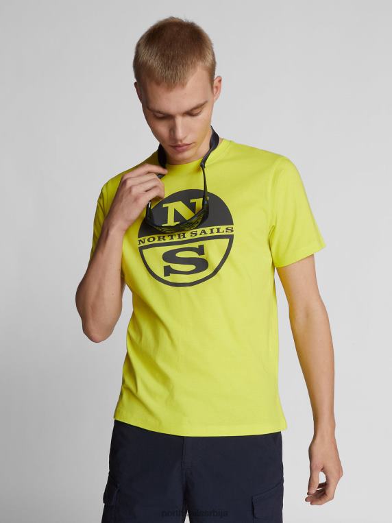 мајица са макси логом сумпорни извор одећу мушкарци PDV4J1131 North Sails