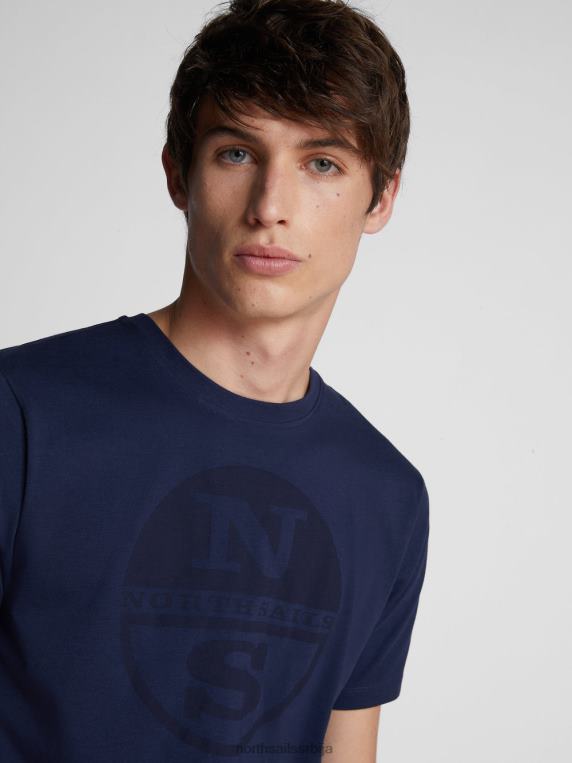 мајица са макси логом Морнарско плаво одећу мушкарци PDV4J1136 North Sails