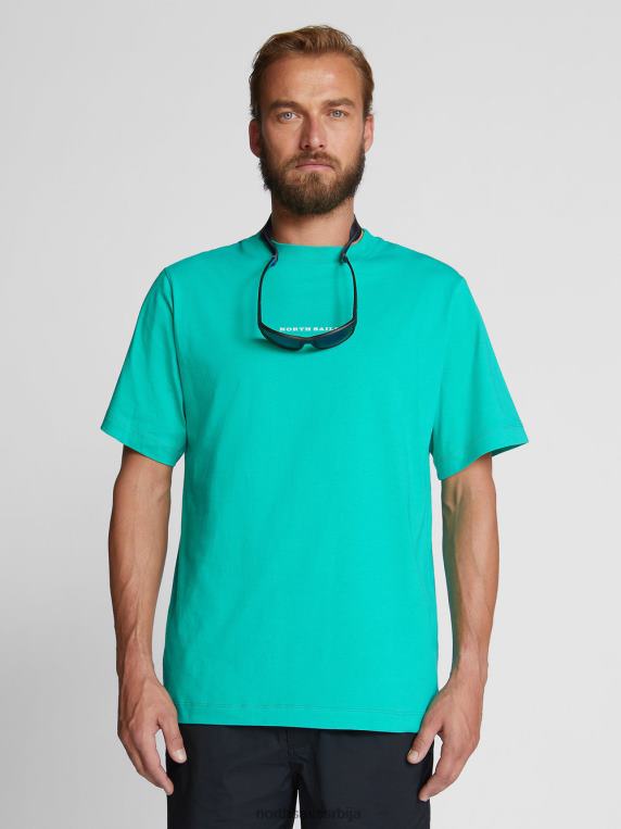 превелика мајица смарагд одећу мушкарци PDV4J1251 North Sails