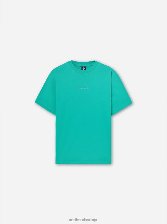 превелика мајица смарагд одећу мушкарци PDV4J1251 North Sails